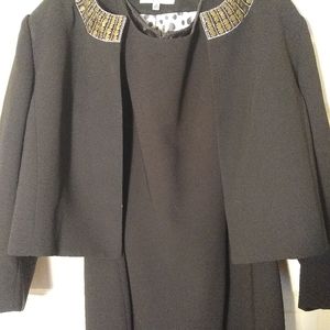 Kasper women's 2 piece dress + jacket